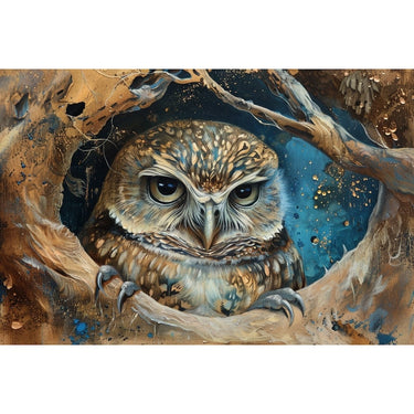Canvas of Barn Owl